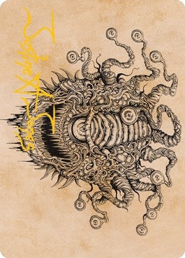 Image for Baleful Beholder (Showcase) Art Card (Gold-Stamped Signature) (68) (ASAFR)