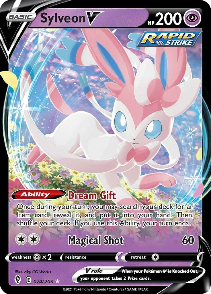 Image for Sylveon V (74) (SWSH07)