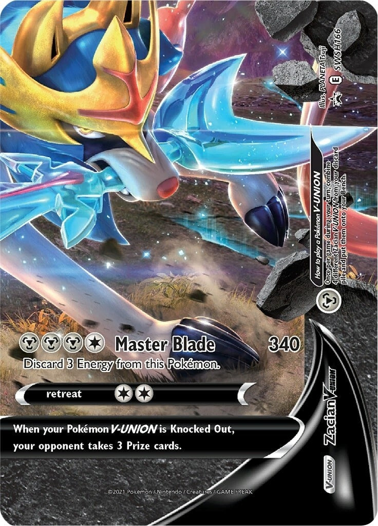 Image for Zacian V-UNION - SWSH166 (166) (SWSD)