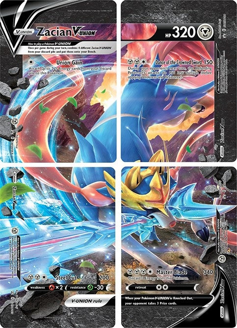 Image for Zacian V-UNION [Set of 4] (SWSD)