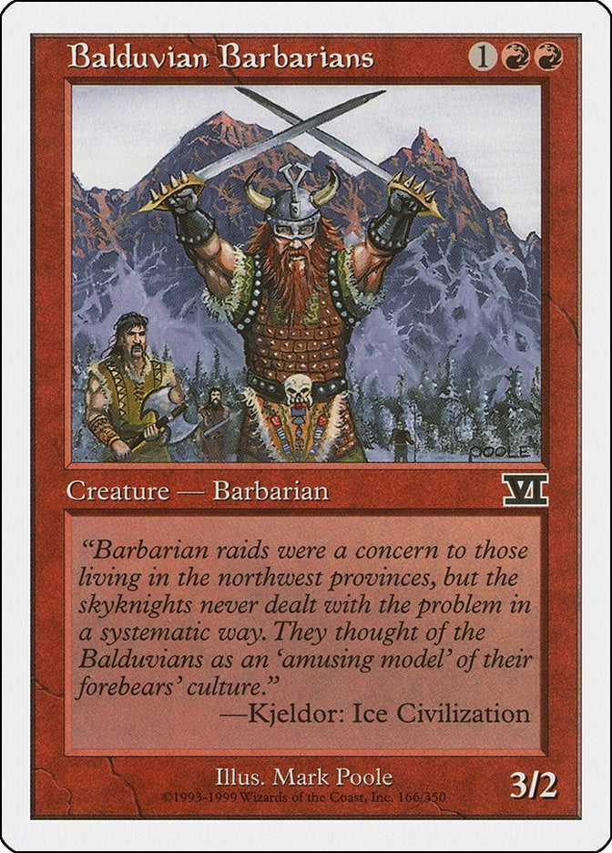Image for Balduvian Barbarians (166) (6ED)