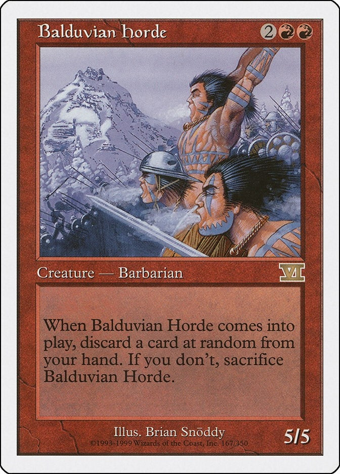 Image for Balduvian Horde (167) (6ED)