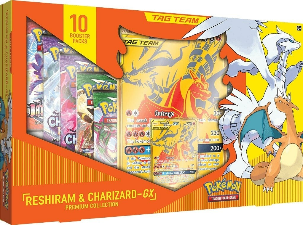 Image for Reshiram & Charizard GX Premium Collection - Pokemon