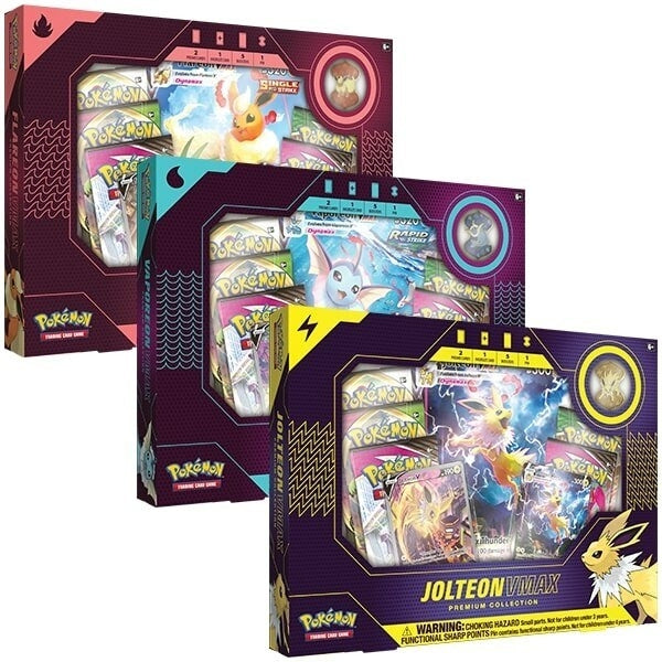 Image for Eevee Evolution VMAX Premium Collection [Set of 3] - Pokemon