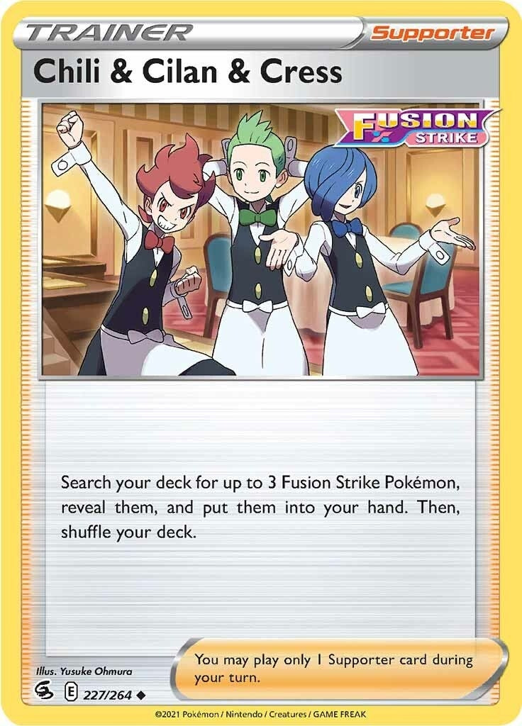 Image for Chili & Cilan & Cress (227) (SWSH08)