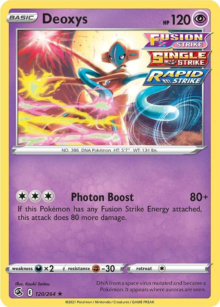 Image for Deoxys (120) (SWSH08)