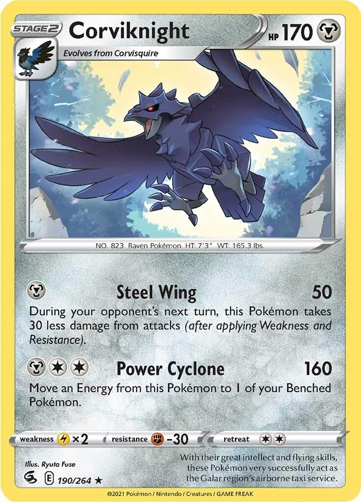 Image for Corviknight (190) (SWSH08)