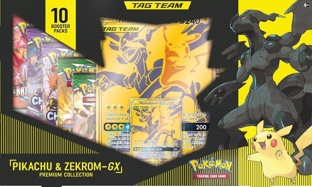 Image for Pikachu & Zekrom GX Premium Collection - Pokemon