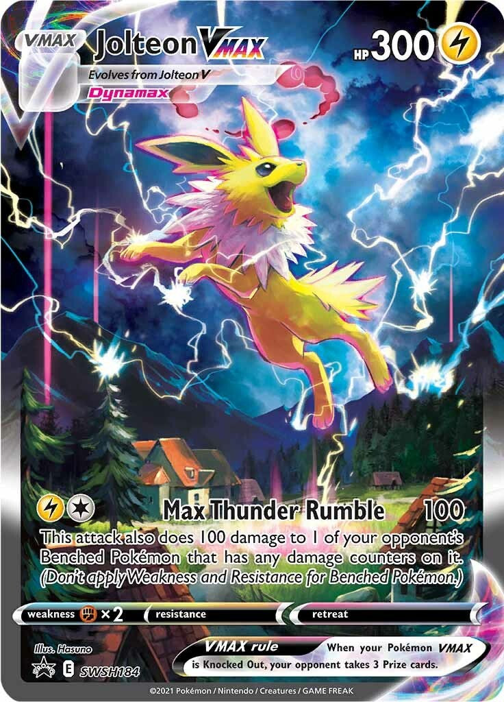 Jolteon VMAX - SWSH184