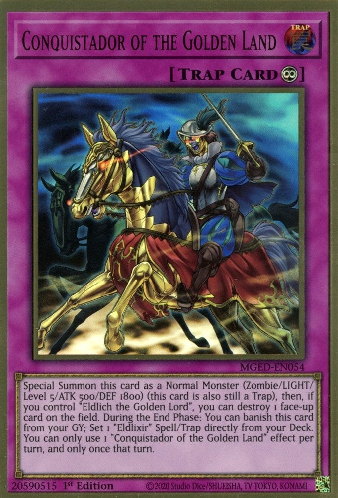 Image for Conquistador of the Golden Land (54) (MGED)