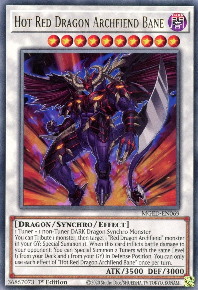 Image for Hot Red Dragon Archfiend Bane (69) (MGED)