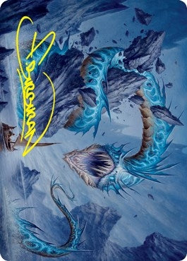 Image for Biolume Serpent Art Card (Gold-Stamped Signature) (20) (ASVOW)