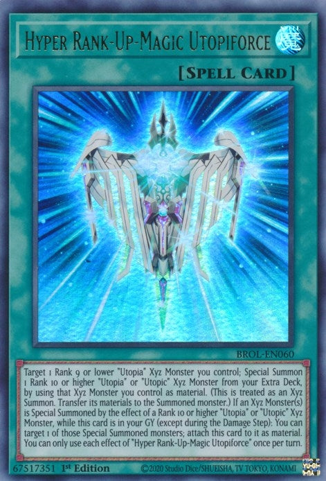 Image for Hyper Rank-Up-Magic Utopiforce (60) (BROL)