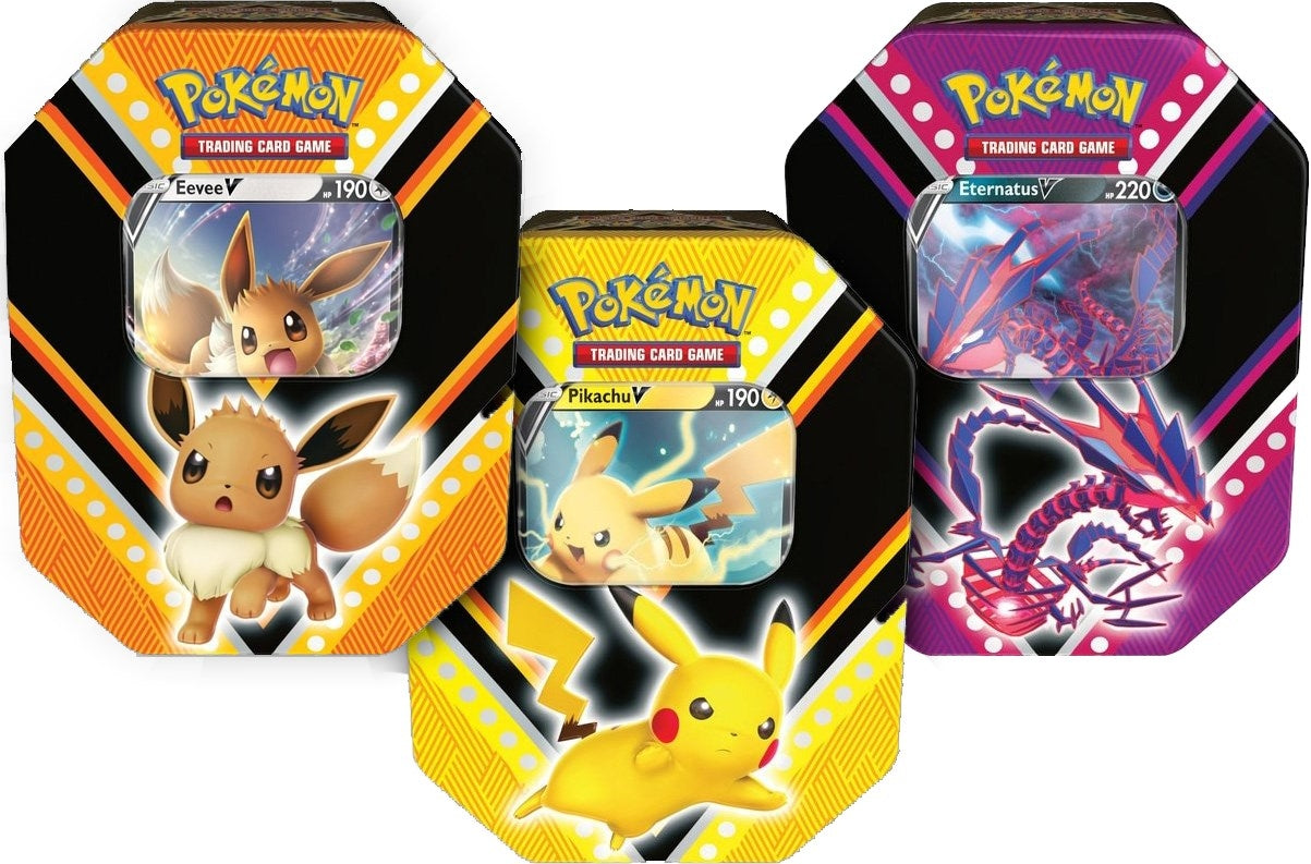Image for V Powers Tin [Set of 3] (International Version) - Pokemon