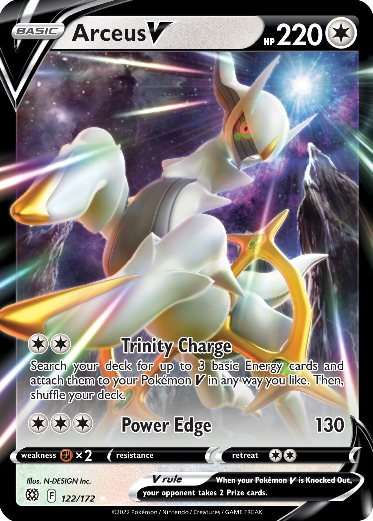 Image for Arceus V (122) (SWSH09)