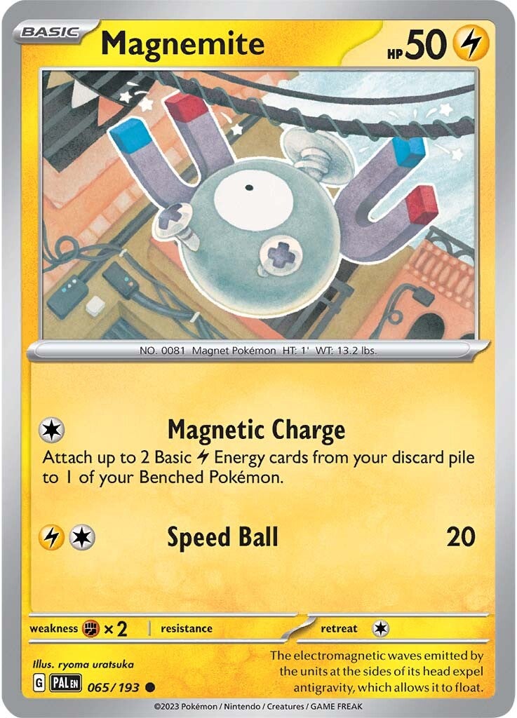 Collection of Magnemite (065/193) [Scarlet & Violet: Paldea Evolved] in a gallery layout