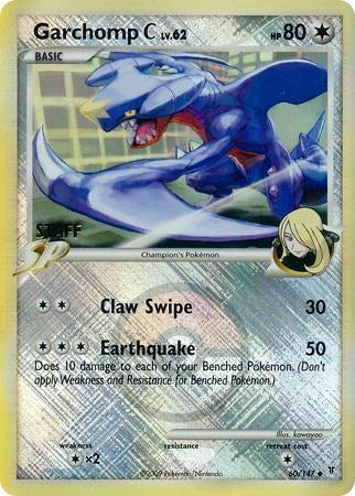 Image for Garchomp C - 60/147 (League Promo) [Staff] (60) (PR)