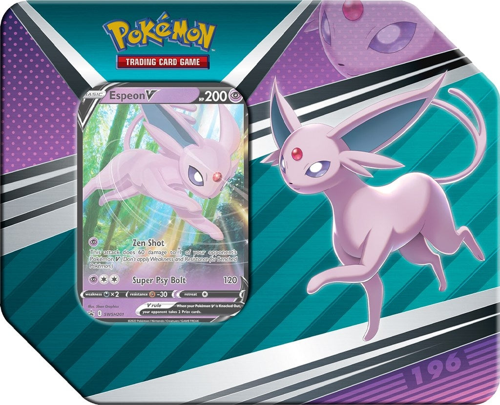 Image for V Heroes Tin [Espeon V] - Pokemon