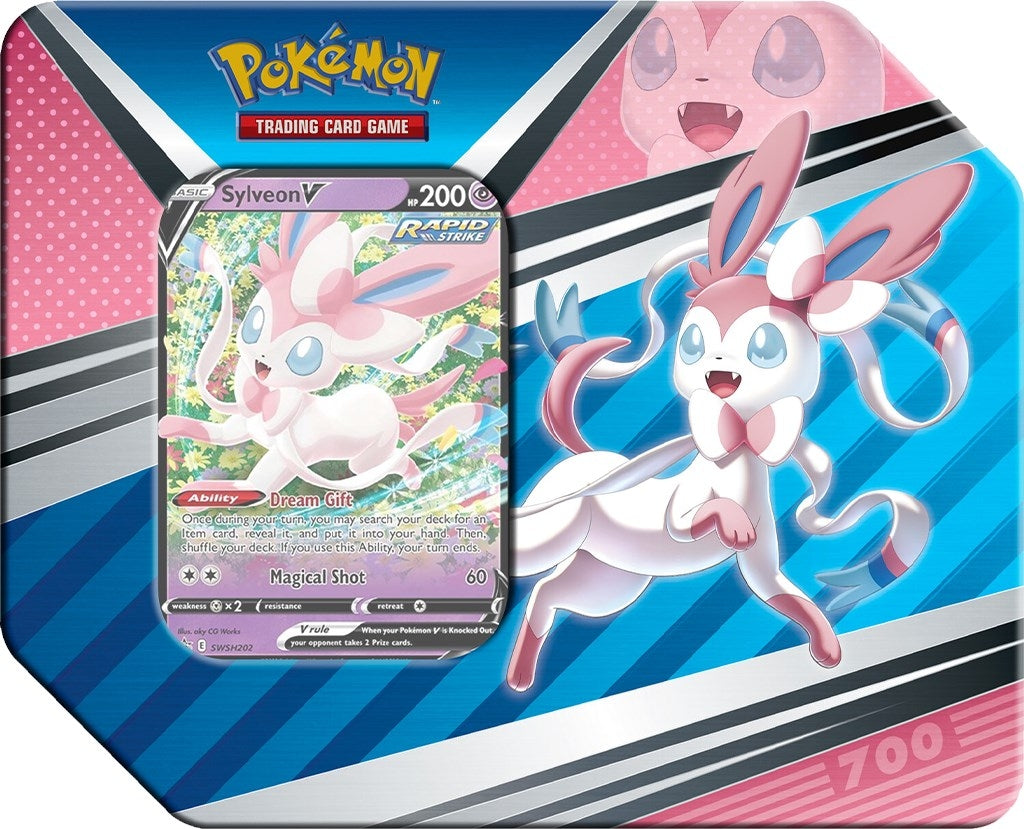 Image for V Heroes Tin [Sylveon V] - Pokemon