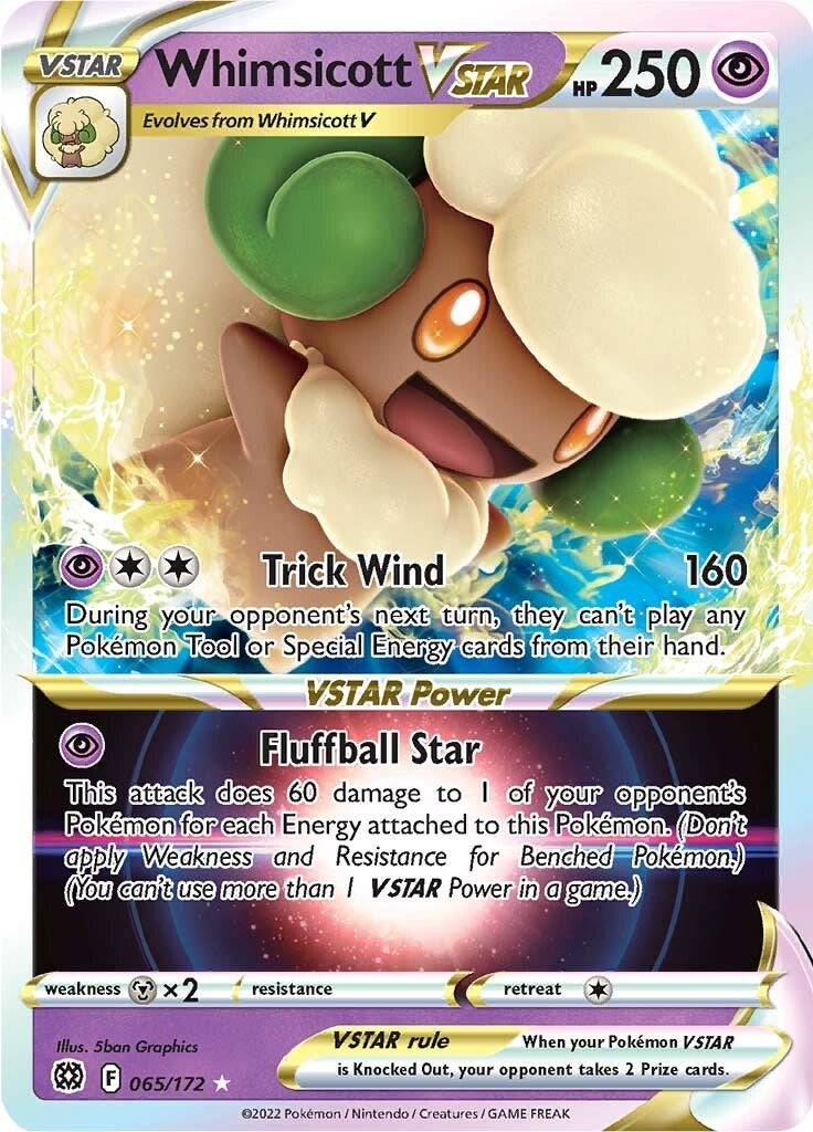 Image for Whimsicott VSTAR (65) (SWSH09)