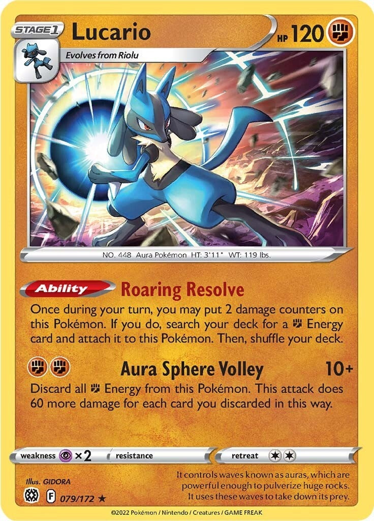 Image for Lucario (79) (SWSH09)