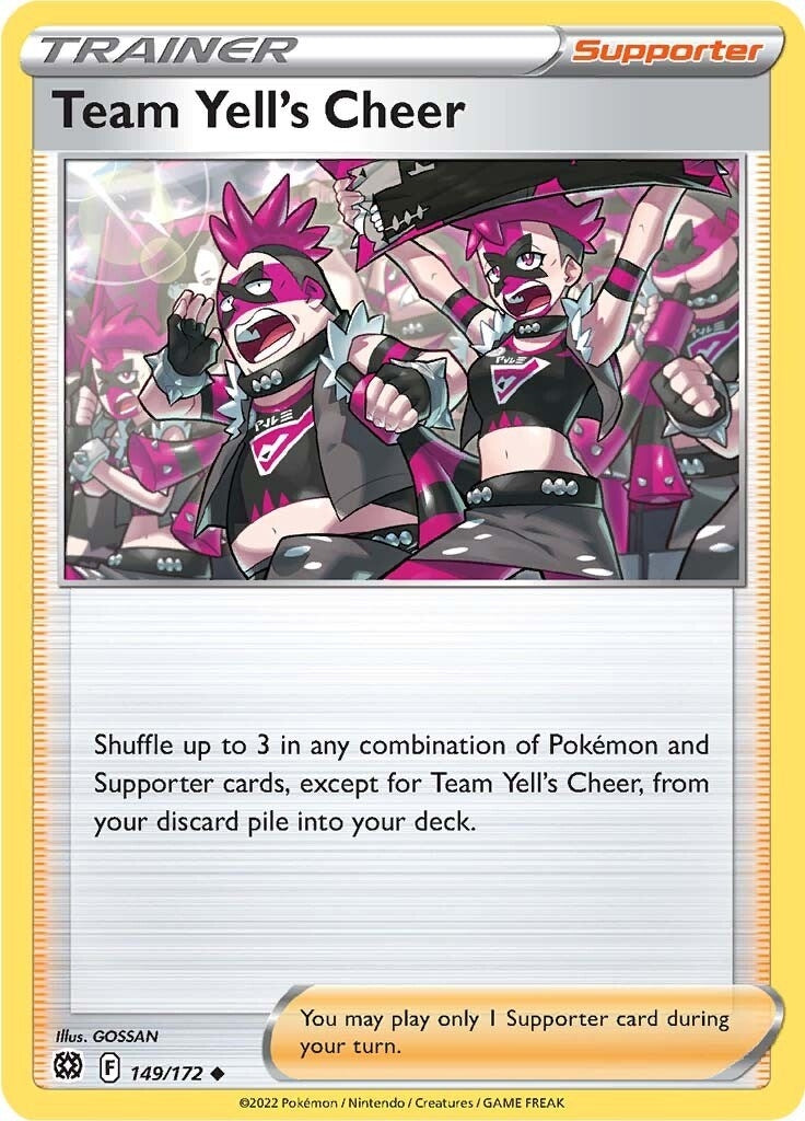 Image for Team Yell's Cheer (149) (SWSH09)