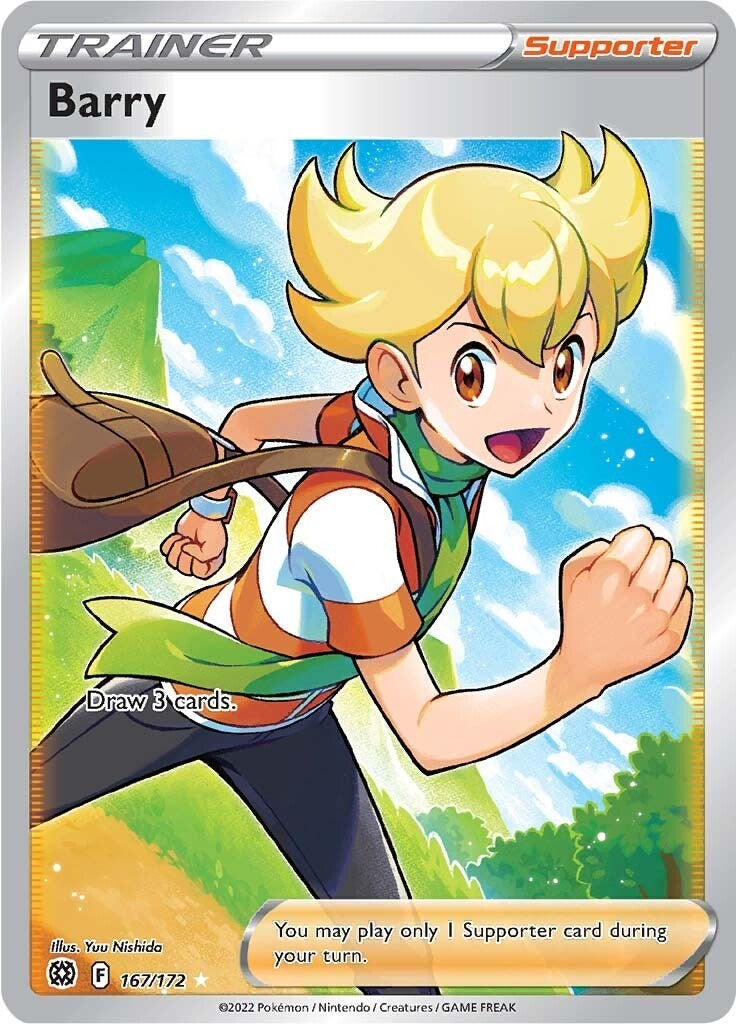 Image for Barry (Full Art) (167) (SWSH09)