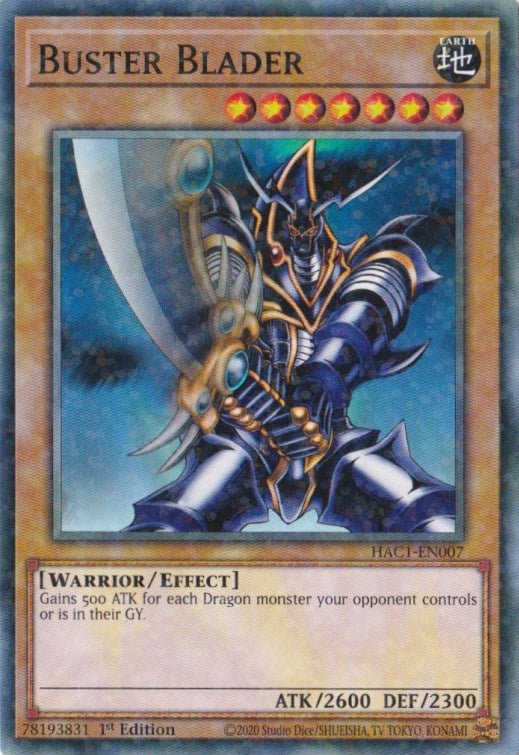 Image for Buster Blader (Duel Terminal) (1007) (HAC1)