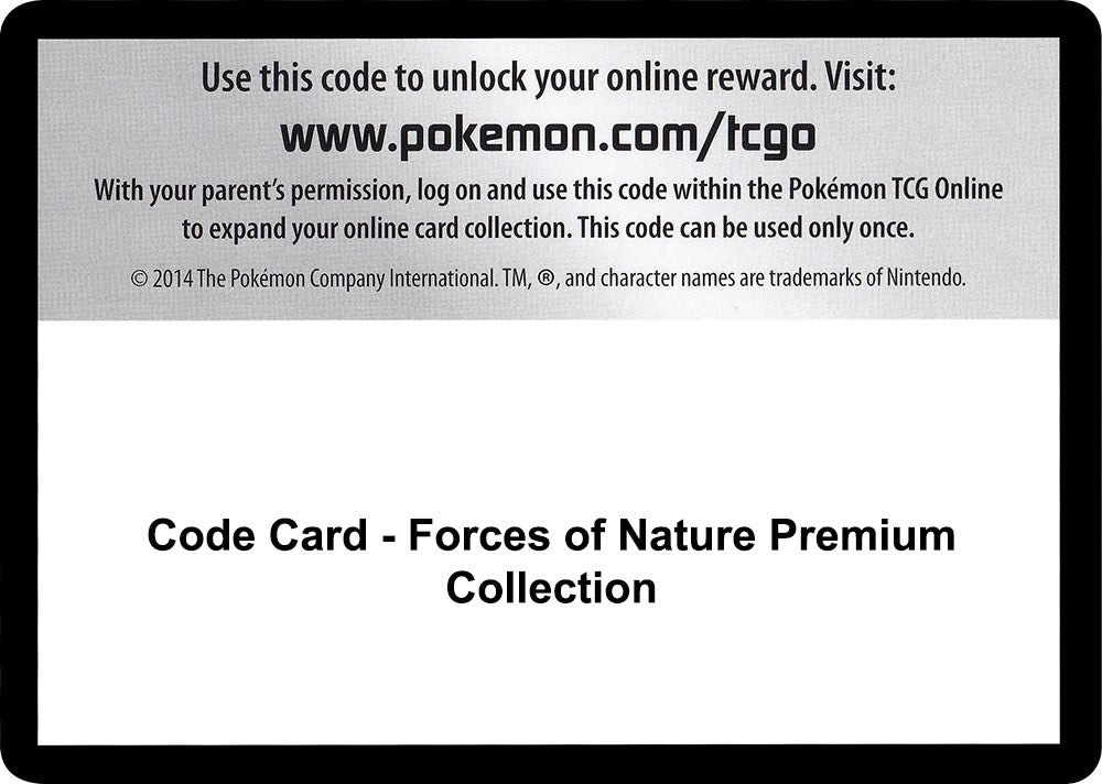 Image for Code Card - Forces of Nature Premium Collection (SM06)