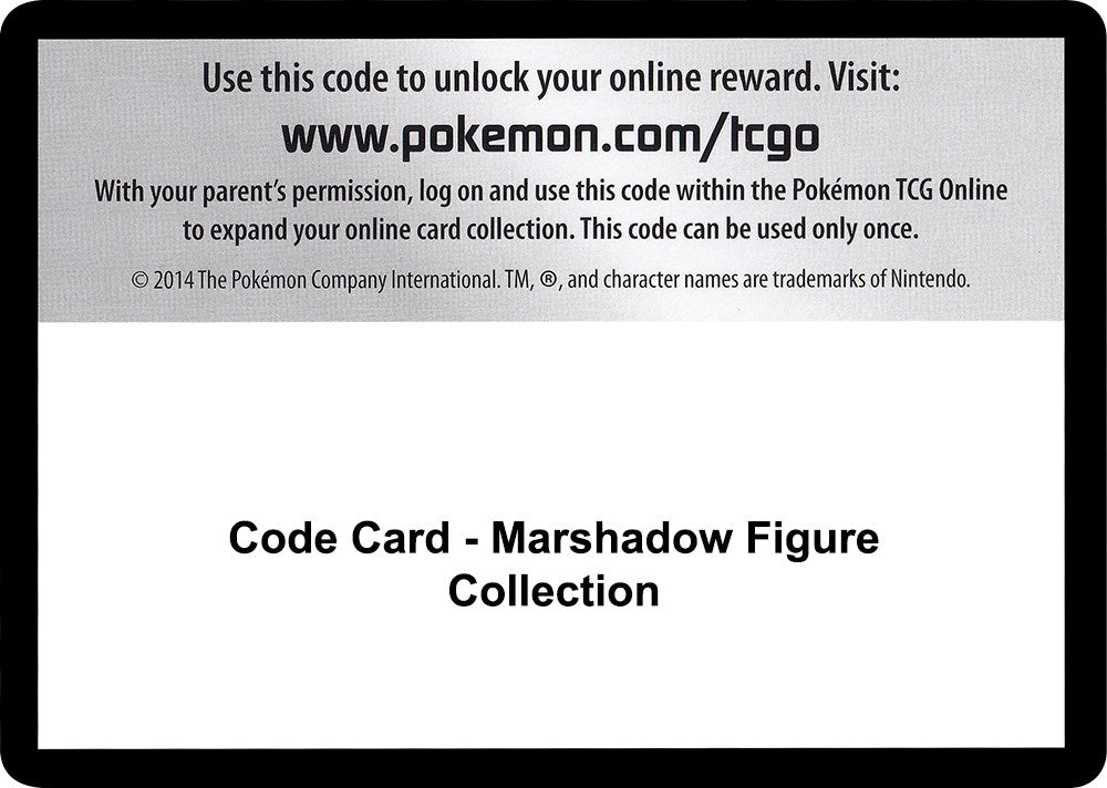 Image for Code Card - Marshadow Figure Collection (SM04)