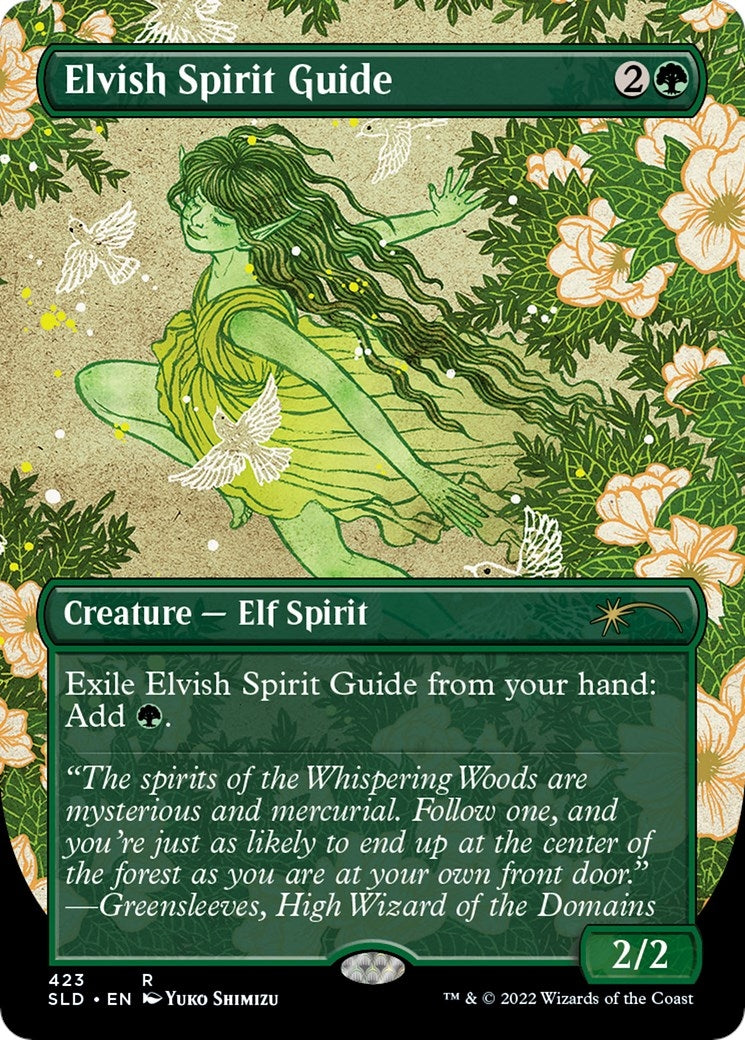 Image for Elvish Spirit Guide (Borderless) (423) (SLD)