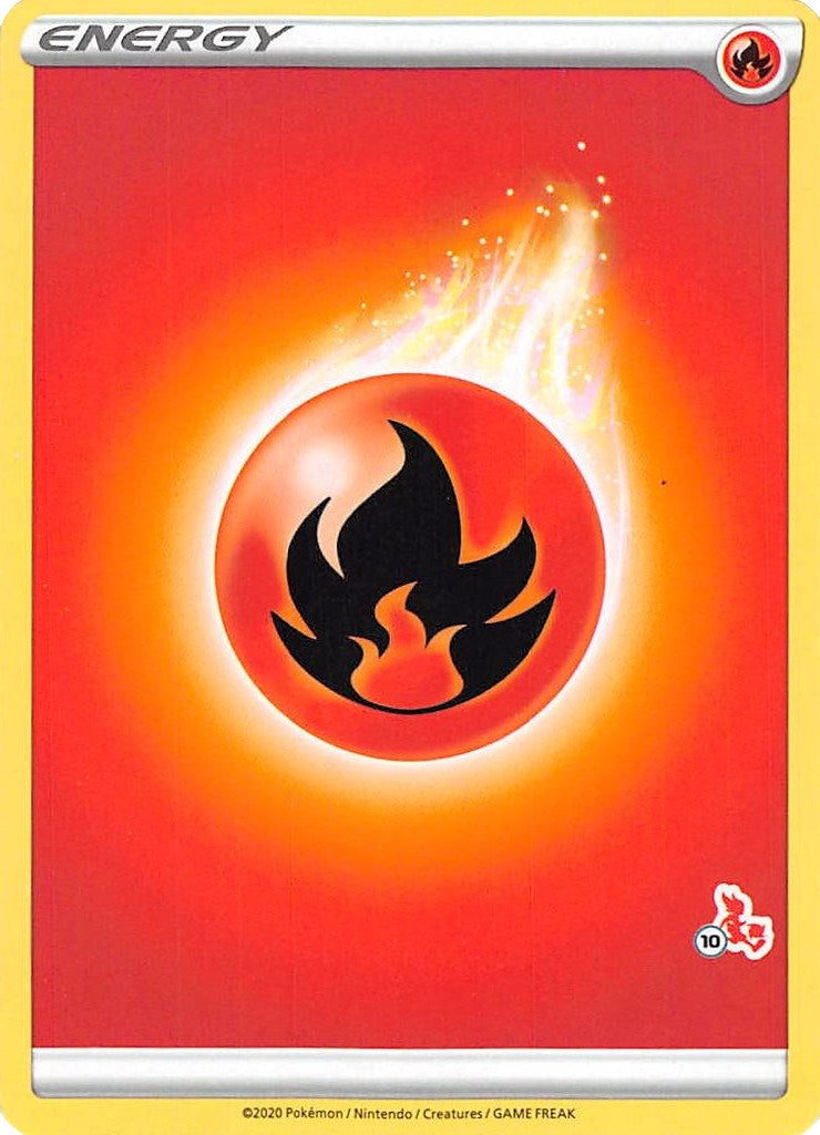 Image for Fire Energy (#10 Cinderace Stamped) (BA22)