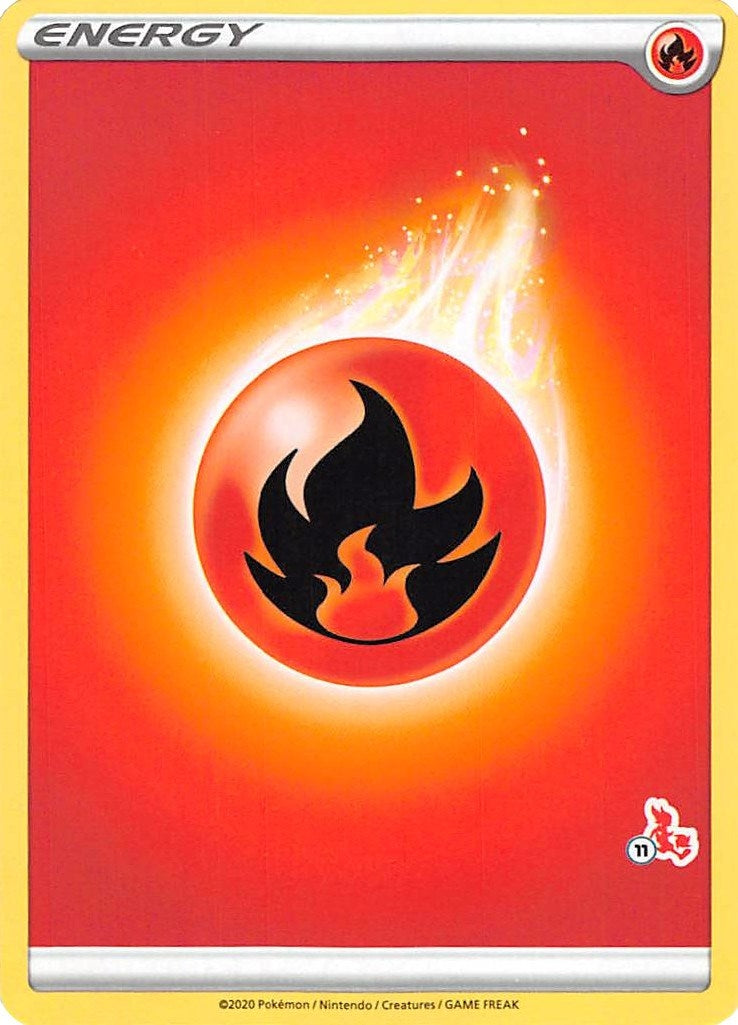 Image for Fire Energy (#11 Cinderace Stamped) (BA22)