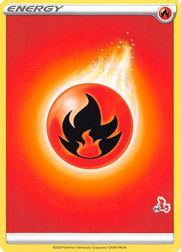 Image for Fire Energy (#24 Cinderace Stamped) (BA22)