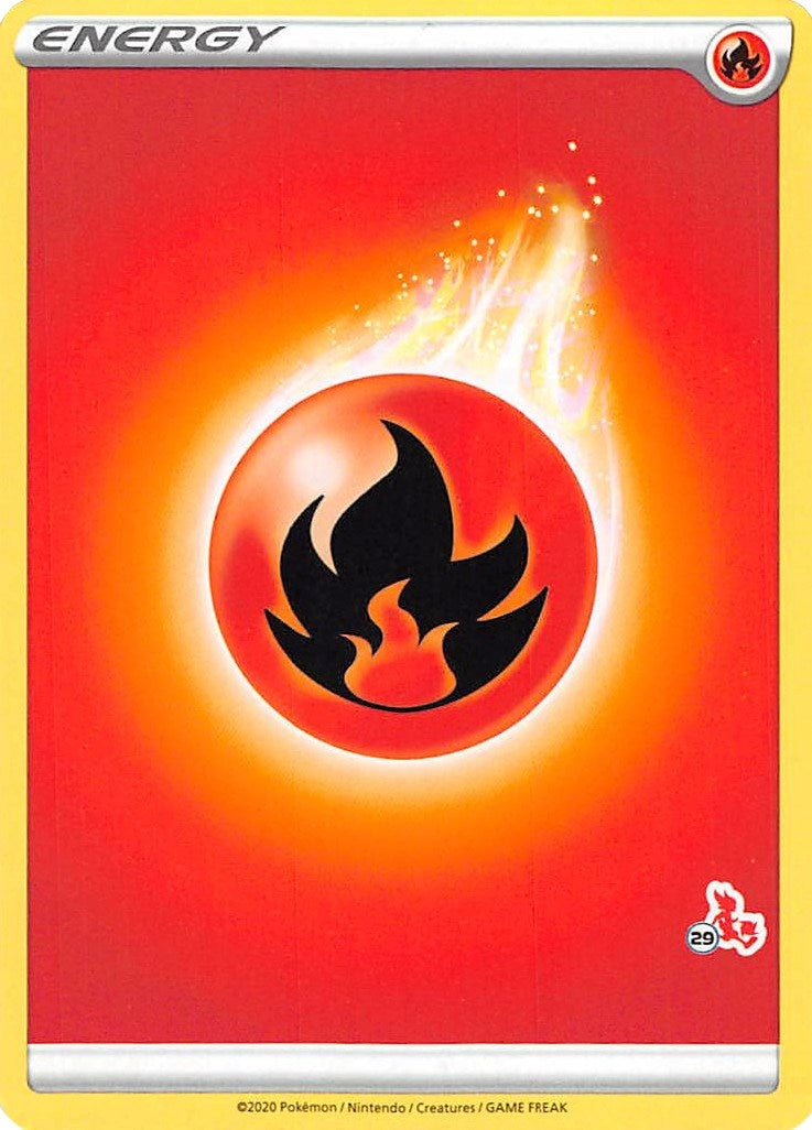 Image for Fire Energy (#29 Cinderace Stamped) (BA22)