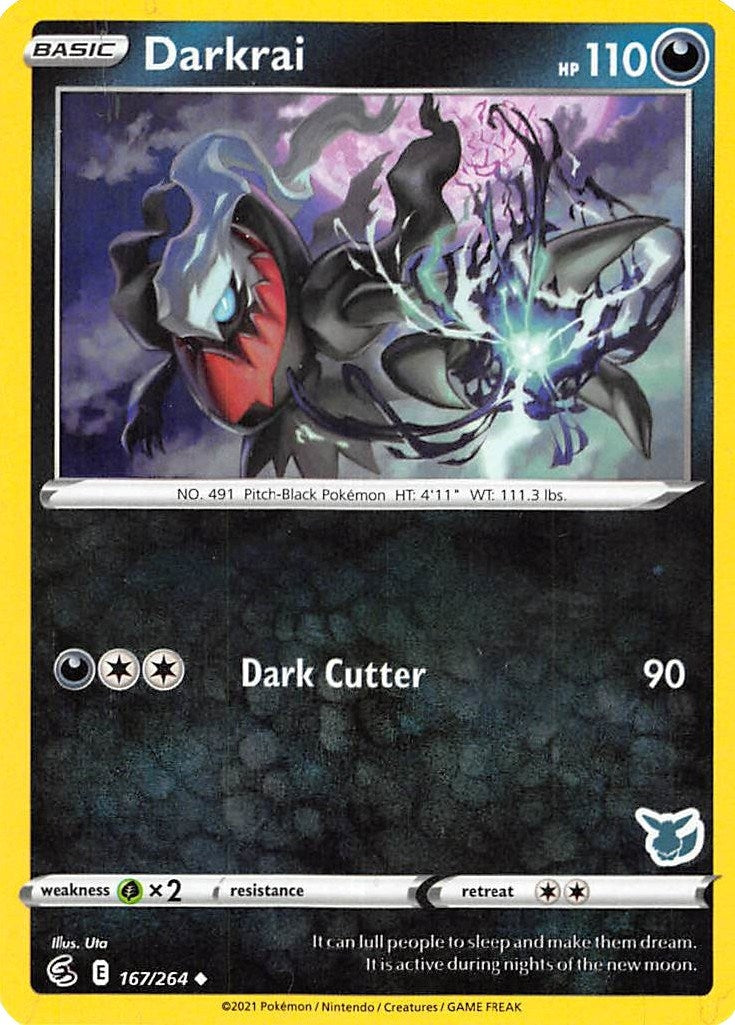 Image for Darkrai - 167/264 (Eevee Stamped) (167) (BA22)