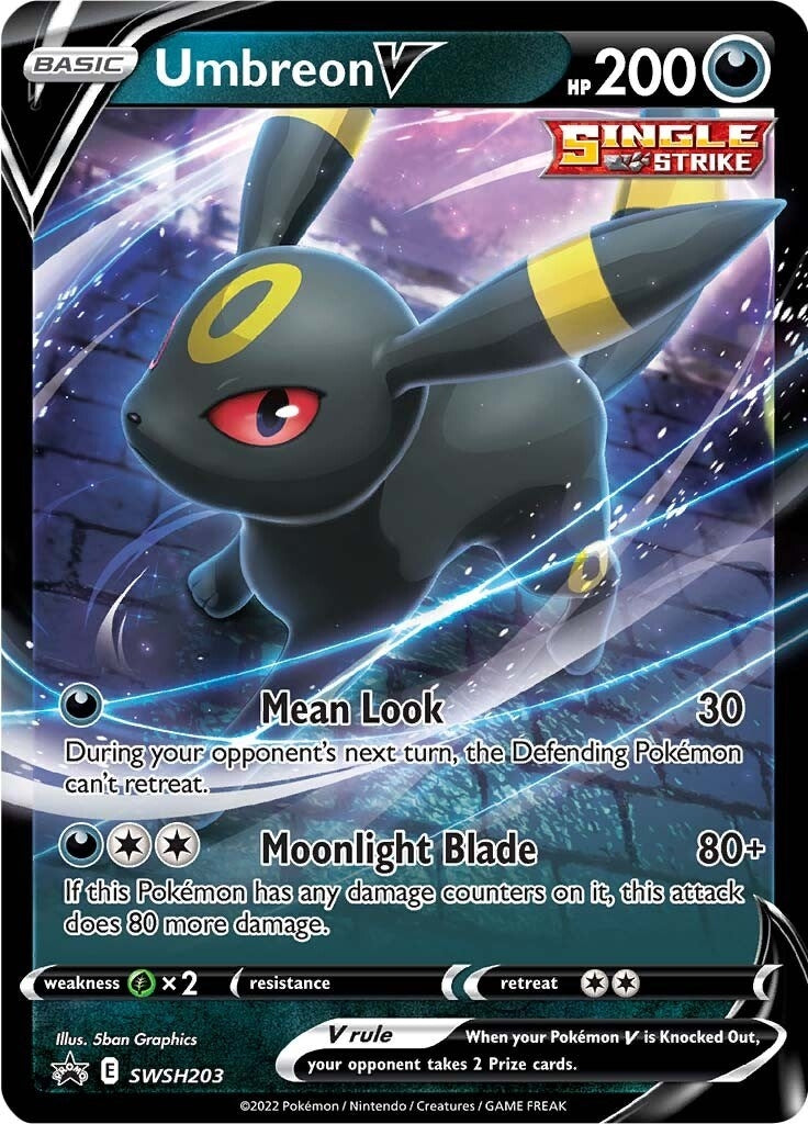 Image for Umbreon V - SWSH203 (203) (SWSD)