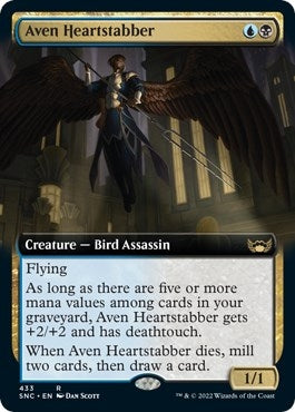 Image for Aven Heartstabber (Extended Art) (433) (SNC)