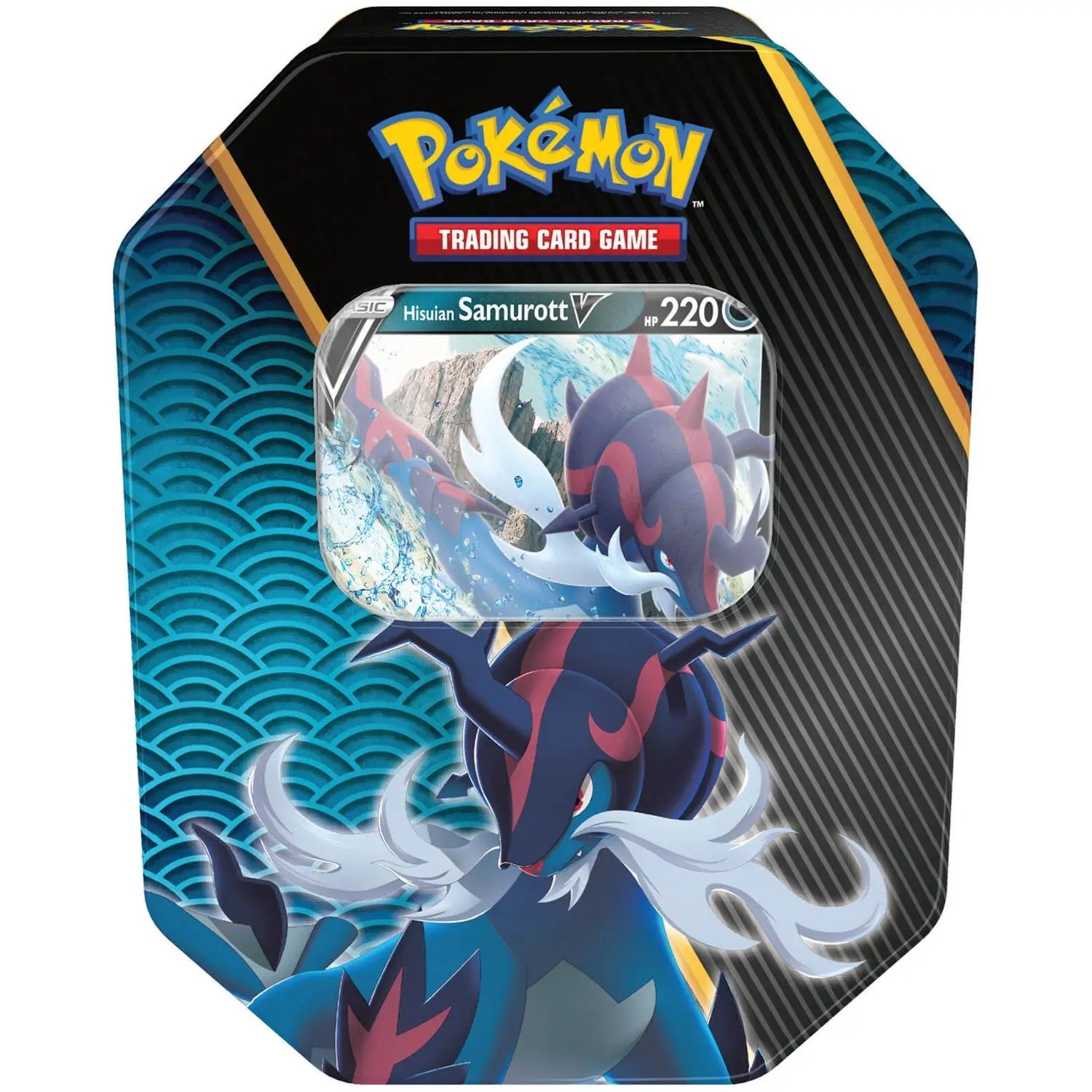 Image for Divergent Powers Tin [Hisuian Samurott V] (International Version) - Pokemon