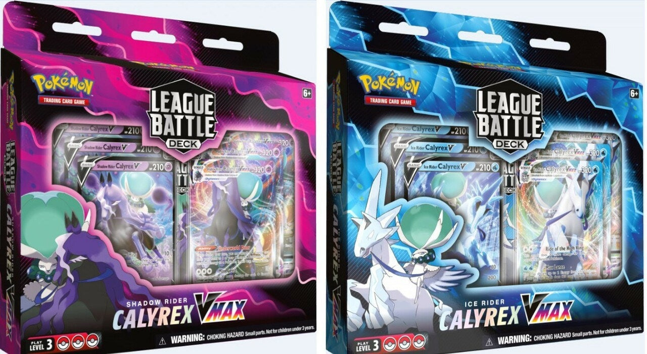 Image for League Battle Deck [Shadow Rider/Ice Rider Calyrex VMAX] [Set of 2] - Pokemon