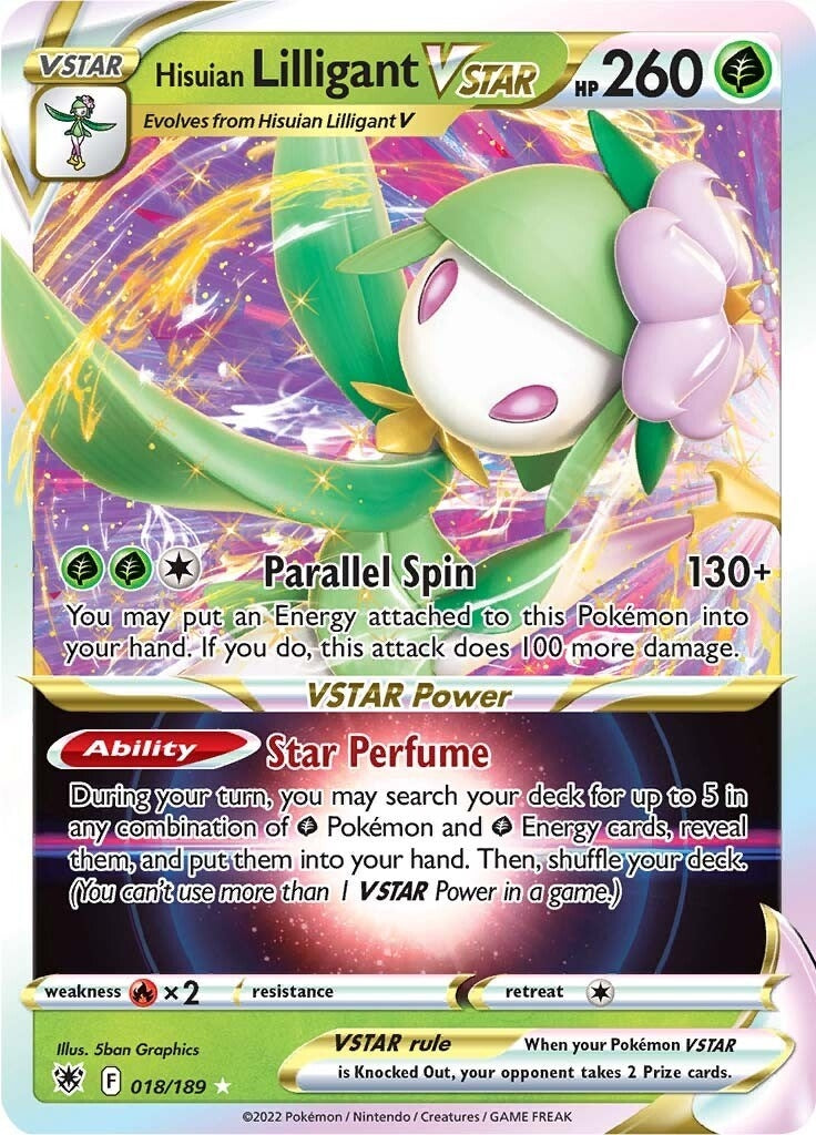 Image for Hisuian Lilligant VSTAR (18) (SWSH10)