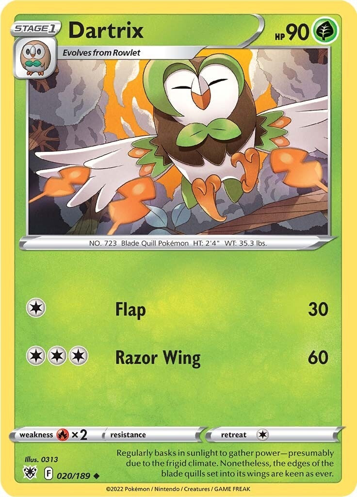 Image for Dartrix (20) (SWSH10)