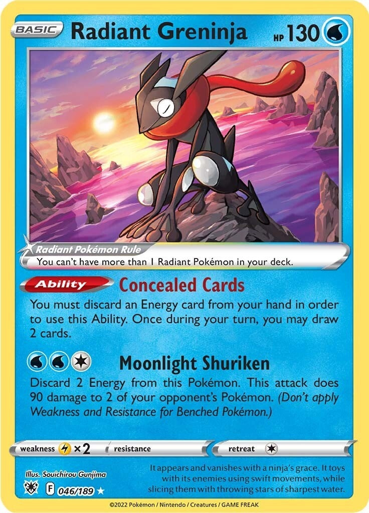 Image for Radiant Greninja (46) (SWSH10)