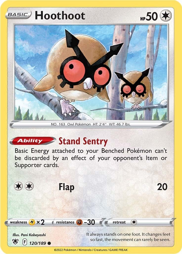 Image for Hoothoot (120) (SWSH10)