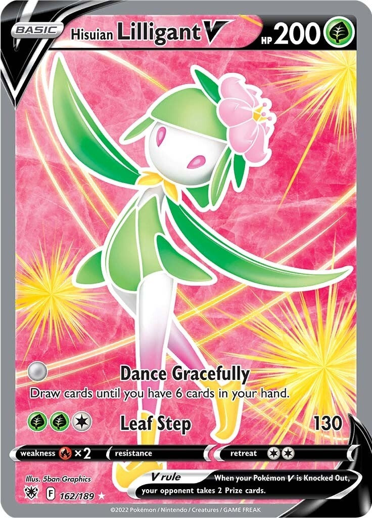 Image for Hisuian Lilligant V (Full Art) (162) (SWSH10)