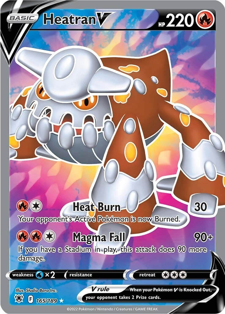 Image for Heatran V (Full Art) (165) (SWSH10)
