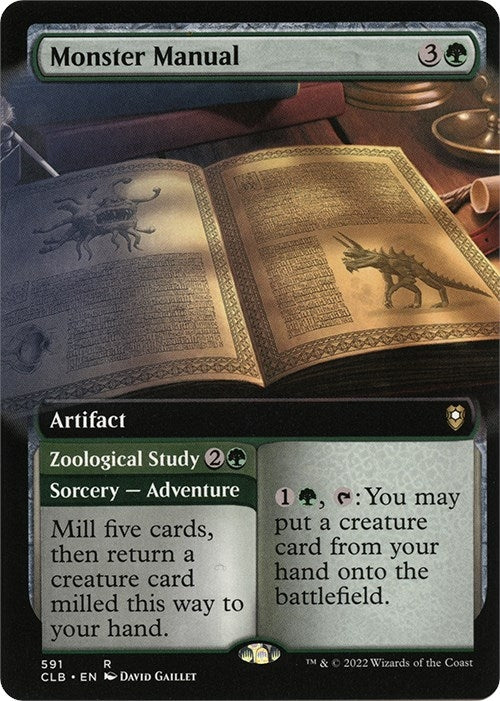 Image for Monster Manual (Extended Art) (591) [Commander Legends: Battle for Baldur's Gate]