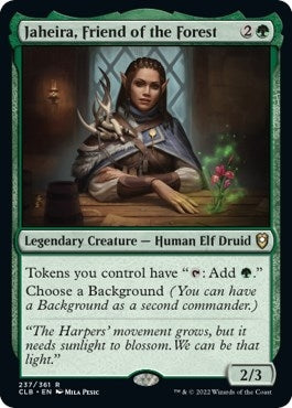 Image for Jaheira, Friend of the Forest (237) [Commander Legends: Battle for Baldur's Gate]