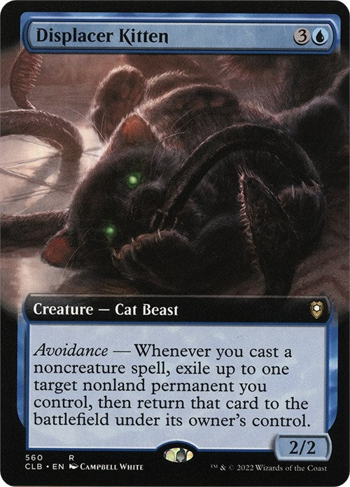 Image for Displacer Kitten (Extended Art) (560) (CLB)