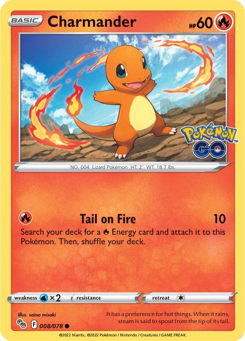 Image for Charmander (8) (PGO)